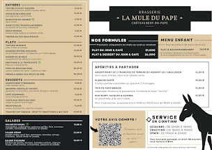 Photo n°1 de Brasserie La Mule du Pape à Châteauneuf-du-Pape (Brasserie)