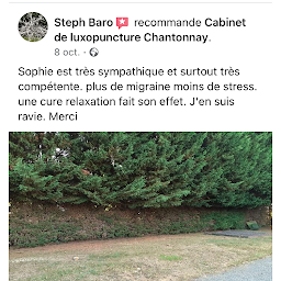 Photo n°9 de cabinet Merland luxopuncture Chantonnay vendée à Chantonnay (Centre d'amincissement)
