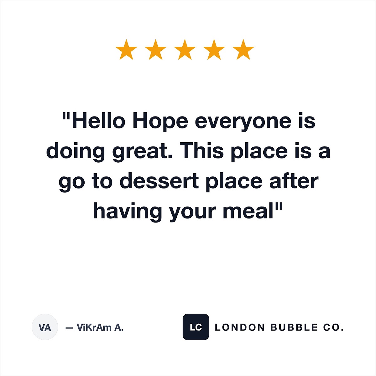 We’re so grateful for your kind words, ViKrAm