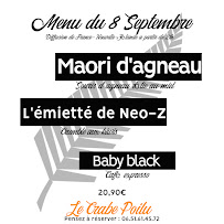 Menu Le Crabe Poilu Page 9