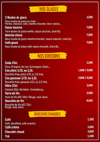 Menu Le Buffet à Pizza's - Pizza saint cyprien Page 3