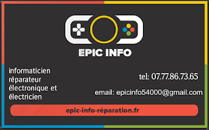 Photo n°15 de epic info service pour professionnels informatique, installation électrique et installation de TBI,VPI . à Maxéville (Magasin d'électronique)
