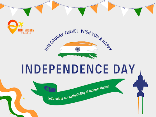 This Independence Day, embark on a journey of freedom and exploration with Him Gaurav Travel. Whe… post image