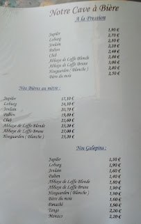 Menu Brasserie Le Parisien Page 6