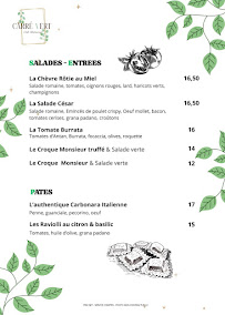Menu Restaurant Carré Vert Page 5