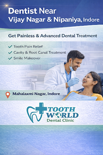 Vijay Nagar ya Nipaniya, Indore me dentist near me search kar rahe ho? 🤔