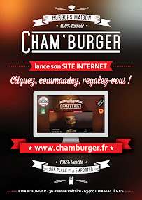 Menu Restaurant Cham'Burger Page 7