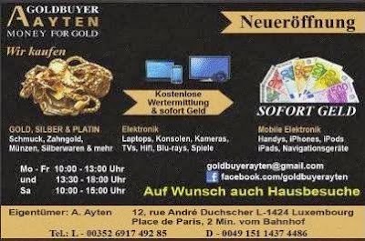 Photos of Goldbuyer Ayten Luxembourg Goldankauf Handyankauf Achat Or