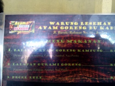 Photos of Warung Bu Kadir