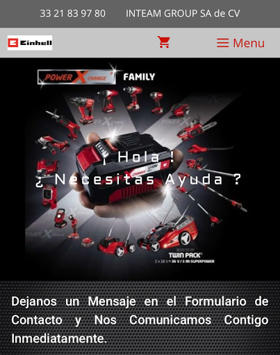 Einhell-inteam store - Visual