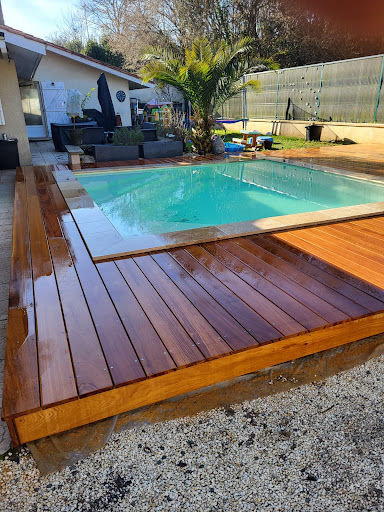 Photo de Benoit paysage piscine à Bussac-Forêt (17210)