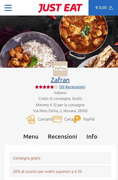 Zafran Ristorante Indiano