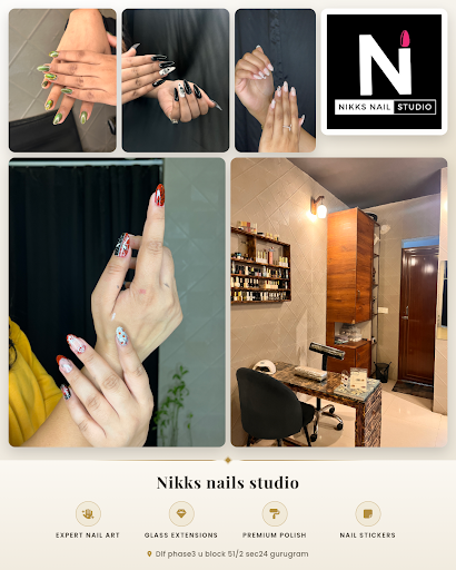 Experience stunning nails design and nail art nail with our premium glass nail extensions at Nikk… post image