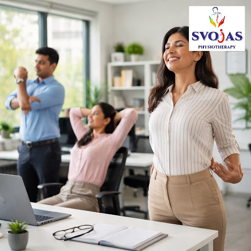 Long hours at the desk can lead to stiffness, neck strain and constant back pain. At Svojas Physi… post image