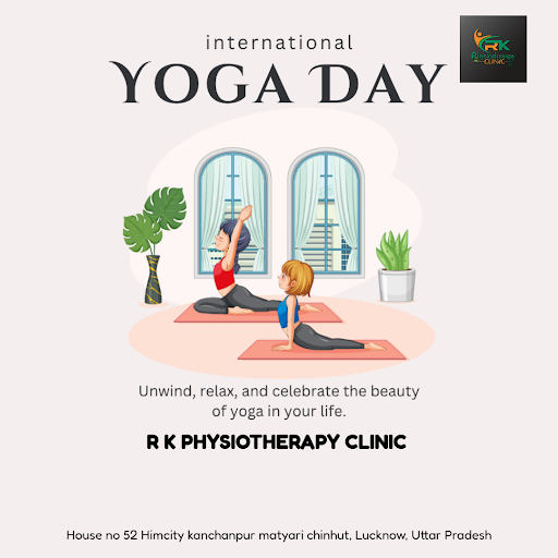 Embracing flexibility and balance on the International Day of Yoga! At R K Physiotherapy Clinic i… post image