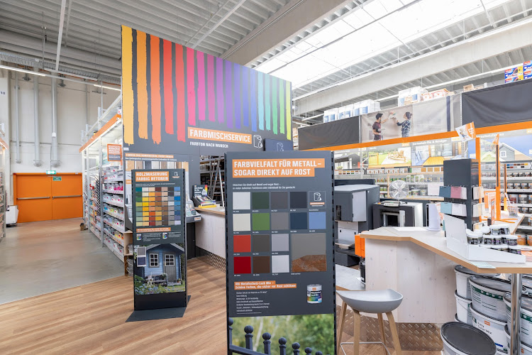 OBI Farbmisch-Service im Markt Offenbach