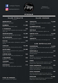 Menu L'arlequin Page 2