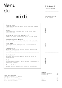 Menu Restaurant Taggat Page 2