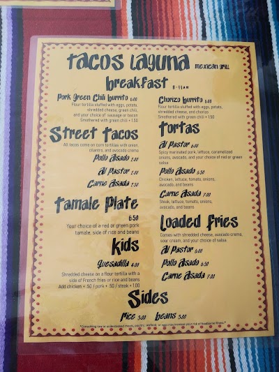 Taqueria la laguna Mexican Grill