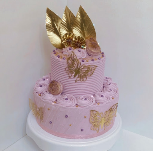 Le macaron doré - Visual