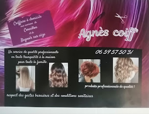 Photo n°1 de Agnès Coiff' domicile à Cornillon (Salon de coiffure)