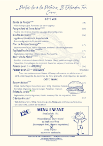 Menu Restaurant Pêché Iodé - Mourillon Page 3