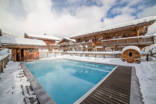Photo de Hôtel Les Loges Blanches à Megève (74120)