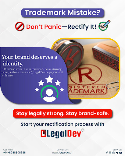 ⚠️ Trademark Error? Don’t Sweat It. Fix It with Legal Dev!

