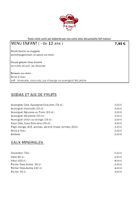 Menu Bistrot A Table Page 7