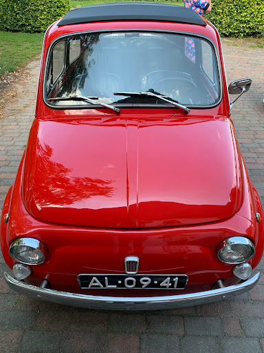 Oldtimer verhuur Mill - Fiat 500 om te toeren of als trouwauto in het Land van Cuijk! - Thumbnail