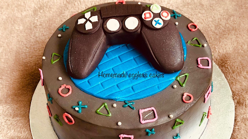 Homemade eggless cakes