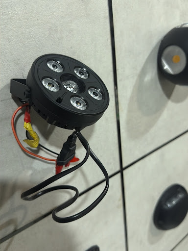 Led RGB light post image