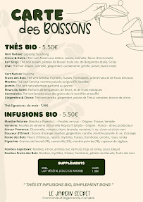 Menu Le Jardin Secret Page 6