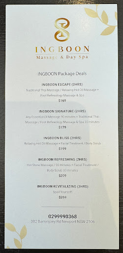 Ingboon Massage & Day Spa Newport