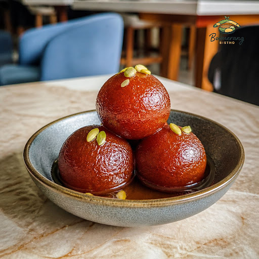 Soft, warm and melt-in-the-mouth – the Gulab Jamun at Boomerang Bistro Fine Dine is the perfect w… post image