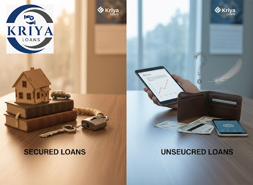 Confused between secured and unsecured loans? Kriya Loans Bhavnagar in Shastri Nagar helps you ch… post image