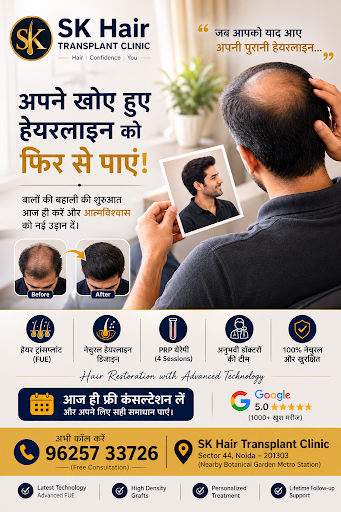 Are you looking for economical hair transplant services? SK Hair Transplant Clinic in Sector 44,… post image