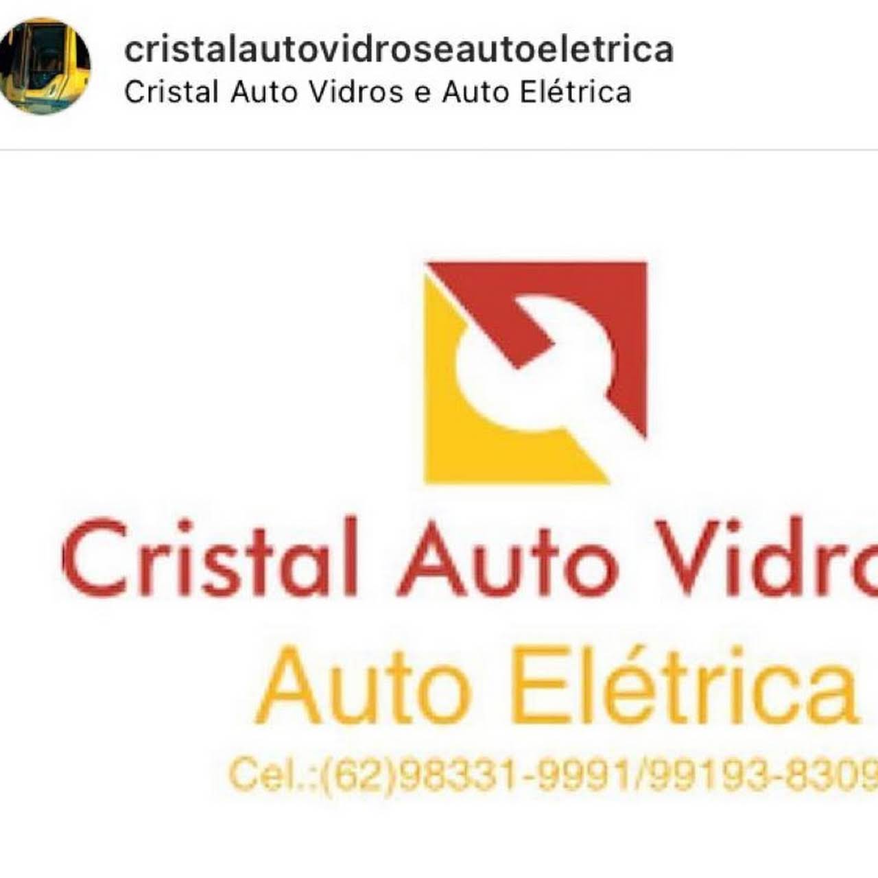 CRISTAL AUTO VIDROS & AUTO ELETRICA Oficina De Automóveis em Parque