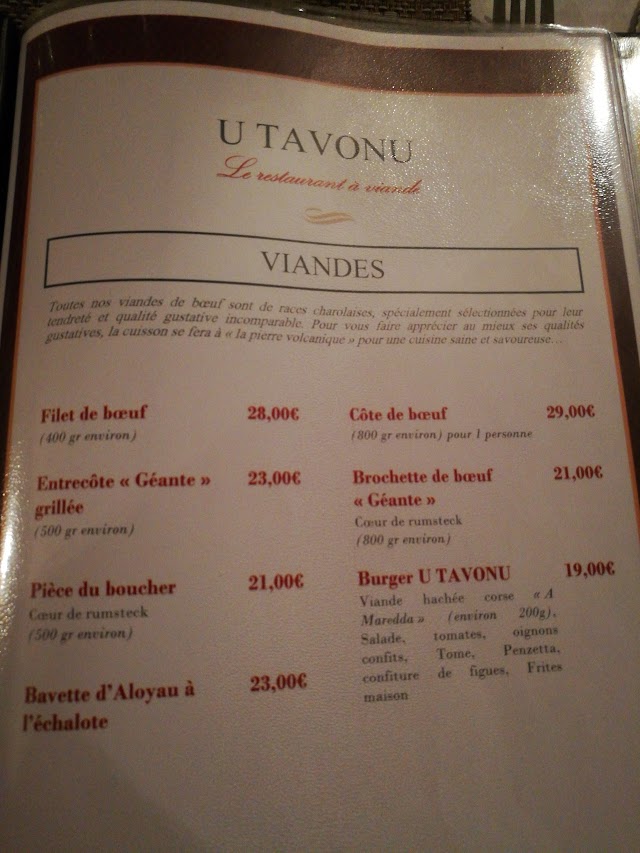 U Tavonu