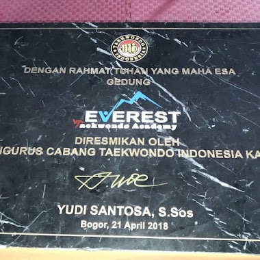 Everest Taekwondo Academy Kab. Bogor, Author: EVEREST TAEKWONDO