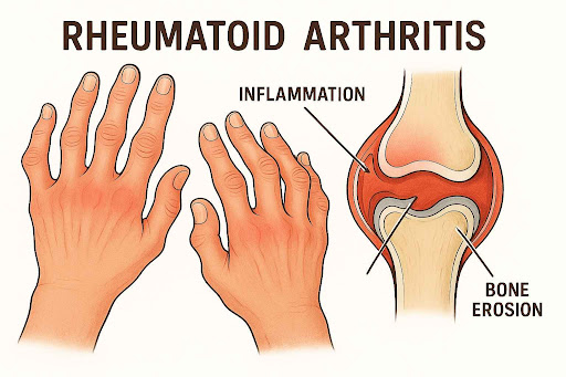 Physiotherapy is essential for managing Rheumatoid Arthritis (RA) by reducing pain, preserving jo…