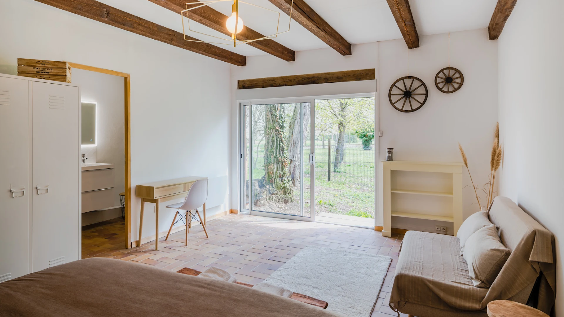Maison d'hôtes Chez Bernadette au milieu des animaux