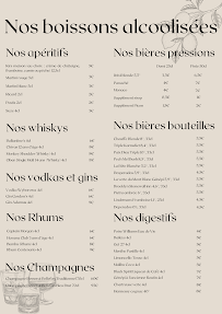 Menu RESTAURANT L'ESSENTIEL Page 3