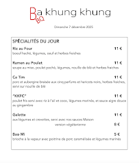 Menu Ba khung khung Page 8