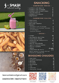 Menu Le Smash Page 1