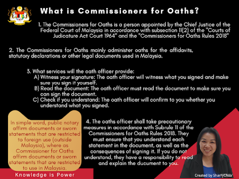 commissioner of oaths malaysia fees