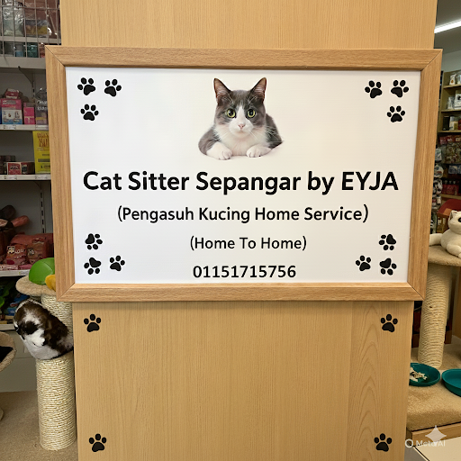 Cat Sitter Sepangar by EYJA(Pengasuh Kucing Home Service)