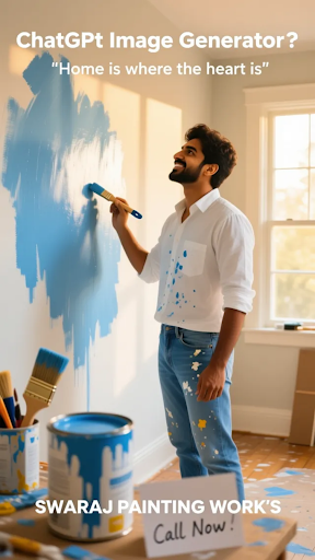 Transform your Ahmednagar home with SWARAJ PAINTING WORK'S stunning interior wall paintings! Our…