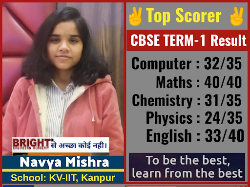 [Our Top Scorer ✌ in CBSE 12th Term-I Results] post image