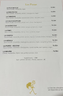 Menu Le Bourlingueur Page 3